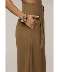 Jluxlabel Women's Polished Pleat Trouser