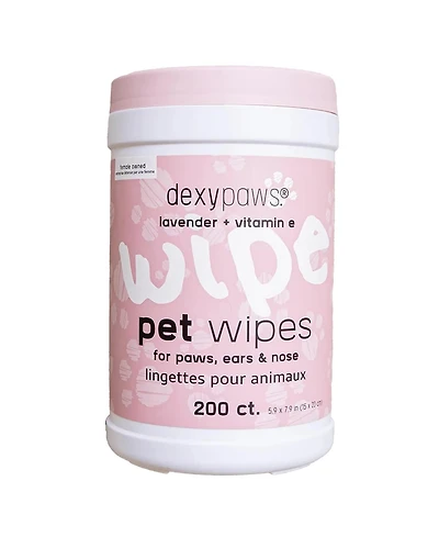 Dexypaws Pet Wipes: Lavender