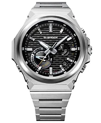 G-Shock Men's Japanese Quartz Silver-Tone Stainless Steel Watch, 44.2mm