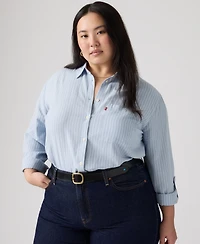 Levi's Plus Darlene Collared Neck Shirt