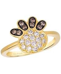 Le Vian Nude Diamond (0.39 ct. t.w.) & Chocolate Diamond (0.15 ct. t.w.) Ring in 14K Honey Gold