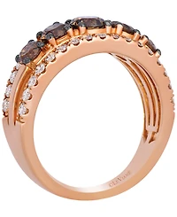 Le Vian Chocolate Diamond (1.27 ct. t.w.) & Nude Diamond (0.71 ct. t.w.) Ring in 14k Strawberry Gold