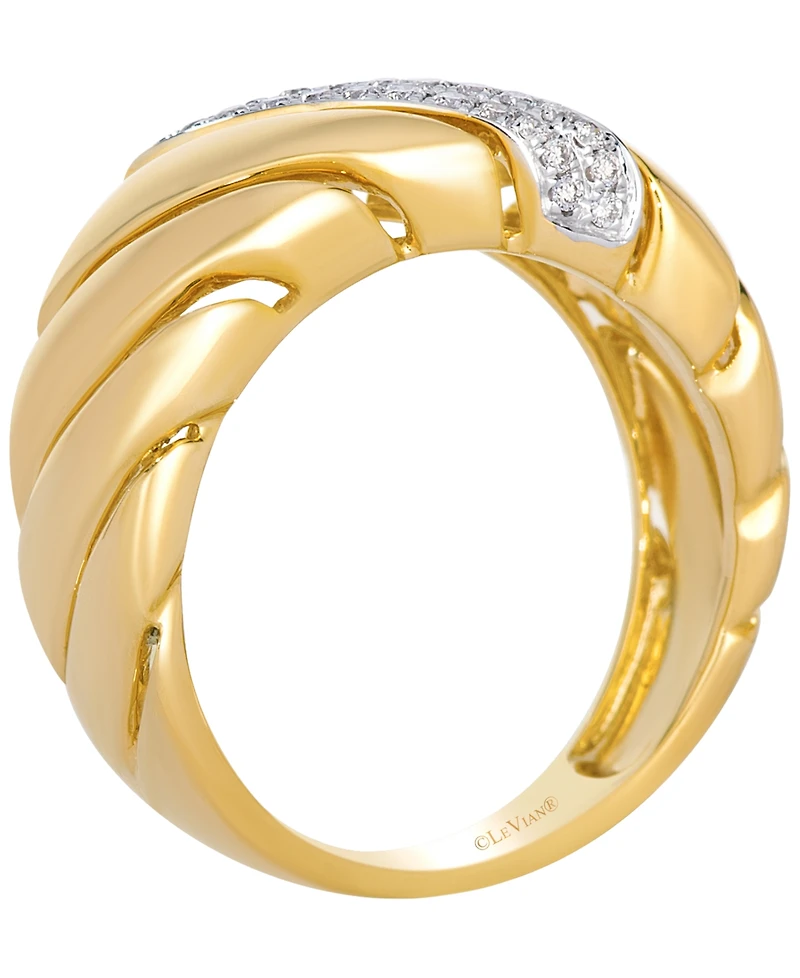 Le Vian Vanilla Diamond Ring (0.15 ct. t.w.) in 14k Honey Gold