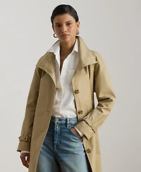 Lauren Ralph Women's Single Breasted Belted Trench Coat