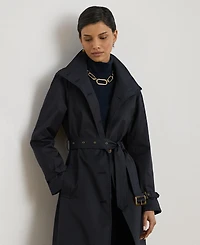 Lauren Ralph Women's Single Breasted Belted Trench Coat