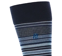 Perry Ellis Portfolio Men's Striped Crew Socks