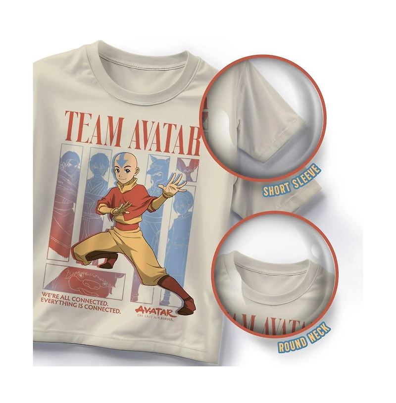 Avatar Boys The Last Airbender 2 Piece Crewneck T-Shirt Set