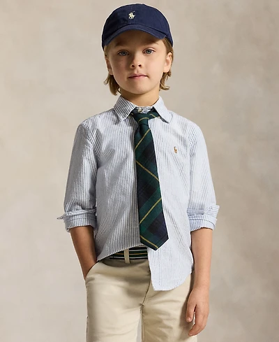Polo Ralph Lauren Toddler and Little Boys Cotton Oxford Shirt
