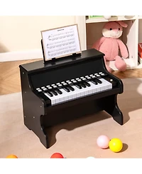 Slickblue Adjustable Speed 25-Key Piano Keyboard for Kids Learning