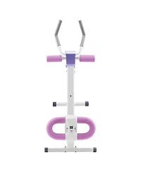 Sugift Ab Workout Machine 330 Lb Capacity Core Trainer Foldable Home Gym Equipment