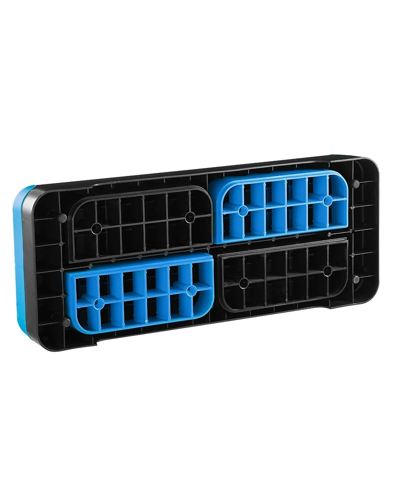 Sugfit Aerobic Step Platform 28" Adjustable Stepper with 4 Risers