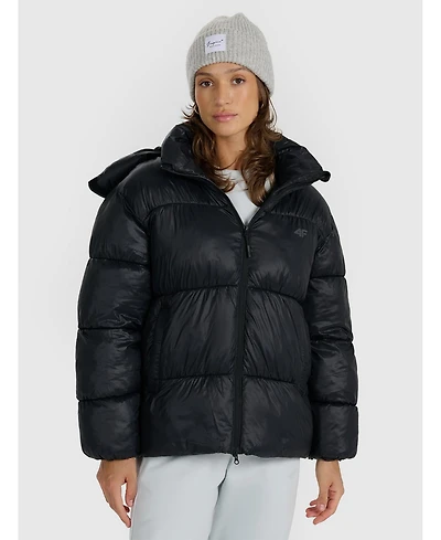 4F Women's Down Jacket With Synthetic Filling Oversized