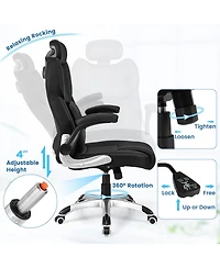 Ecooso Kneading Massage Office Chair with Adjustable Headrest