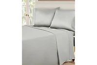 Superior Egyptian Cotton 530 Thread Count Solid Deep Pocket Sheet Set, Queen