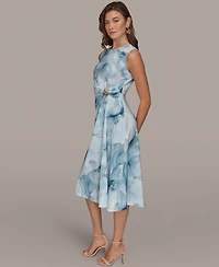 Donna Karan New York Women's Crew neck Dress