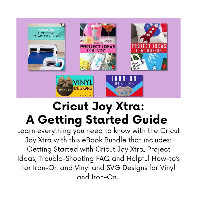 Cricut Joy Xtra Cutting Machine with Printable Sticker Paper Bundle