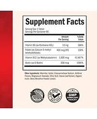 Bioschwartz Bariatric B12 Plus Dissolvable Tablets, 90ct