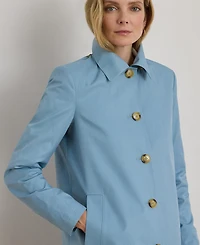 Lauren Ralph Women's Hooded Raincoat