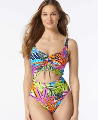 Coco Reef Women's Sassy Printed One-Piece Swimsuit