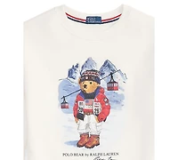Polo Ralph Lauren Boys' 8-20 Team Usa Bear Graphic Print Long-Sleeve Sweatshirt