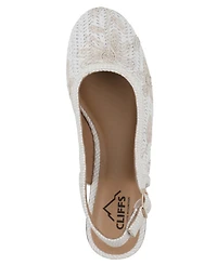 Cliffs by White Mountain Women's Boris Slingback Wedges