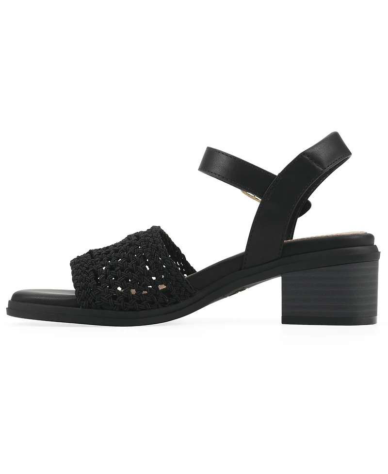 Cliffs by White Mountain Women's Cortland Block Heel Sandals