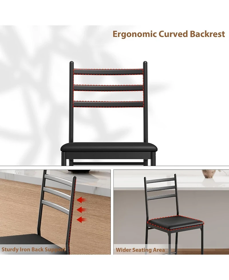 gaomon Bar Stools Set of 2, 26 in Height Bar Stools