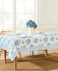 Elrene Nantucket Hydrangea Garden Table Linen Collection