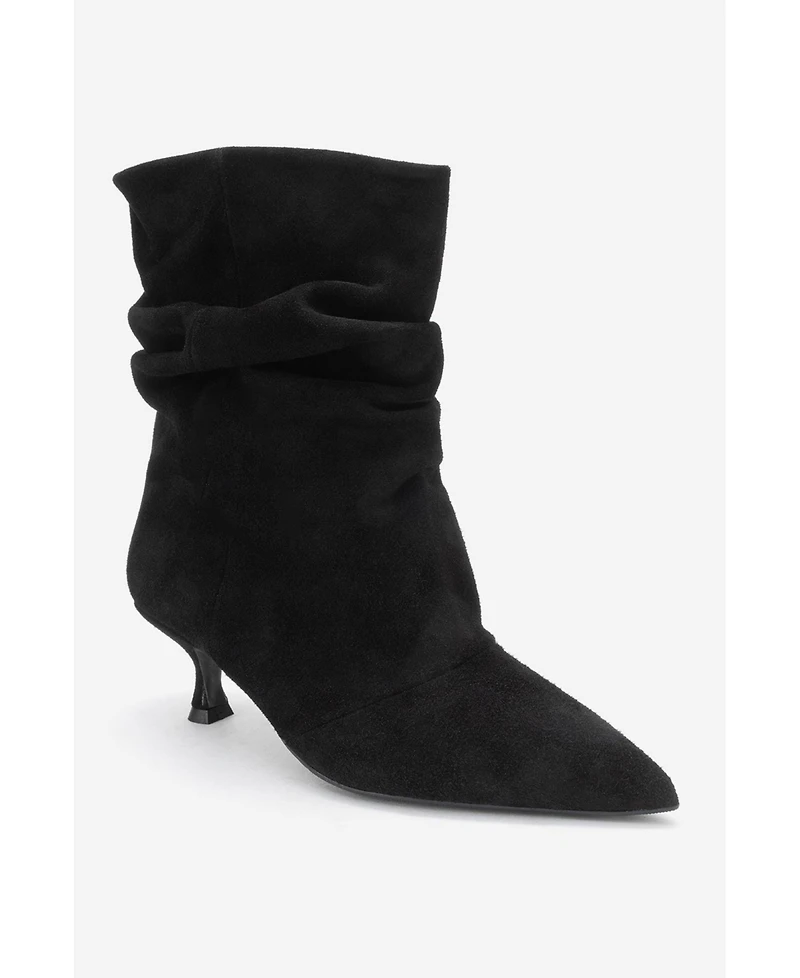 Forever & Always Shoes Balei Leather Pointed Toe Boot (Women)