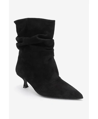 Forever & Always Shoes Balei Leather Pointed Toe Boot (Women)