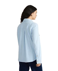 Universal Standard Plus Maine Stretch Flannel Shirt