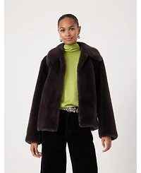 Hush Women's Freya Faux Fur Coat