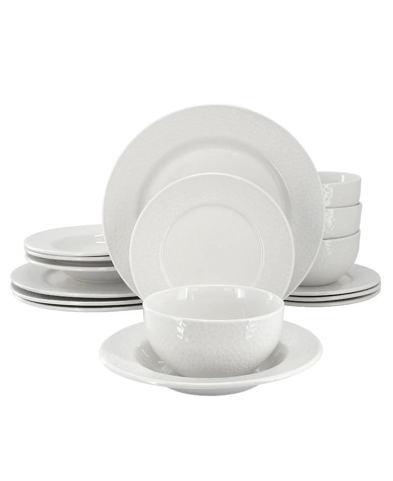 Elama Soyer 16-Pc. Dinnerware Set, Service For 4