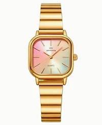 Abingdon Co. Women's Lila Gold Stainless-Steel Bracelet Watch, 26.50mm