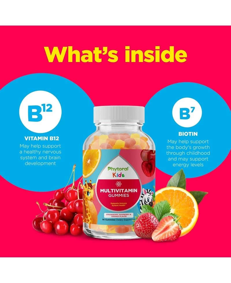 Kid Multivitamins Gummies, 90ct