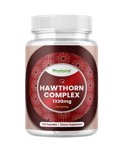 Phytoral Phy Hawthorn Berry, 120ct