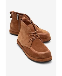 Forever & Always Shoes Women Martas Leather Zip Boot