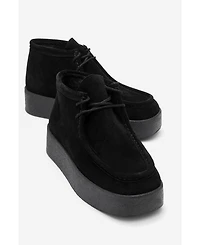 Forever & Always Shoes Melia Leather Platform Boot (Women)