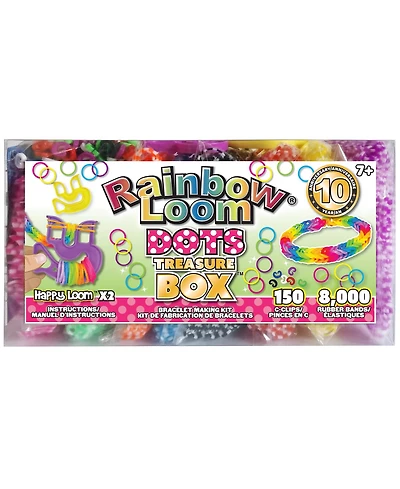 Rainbow Loom: Treasure Box - Dots