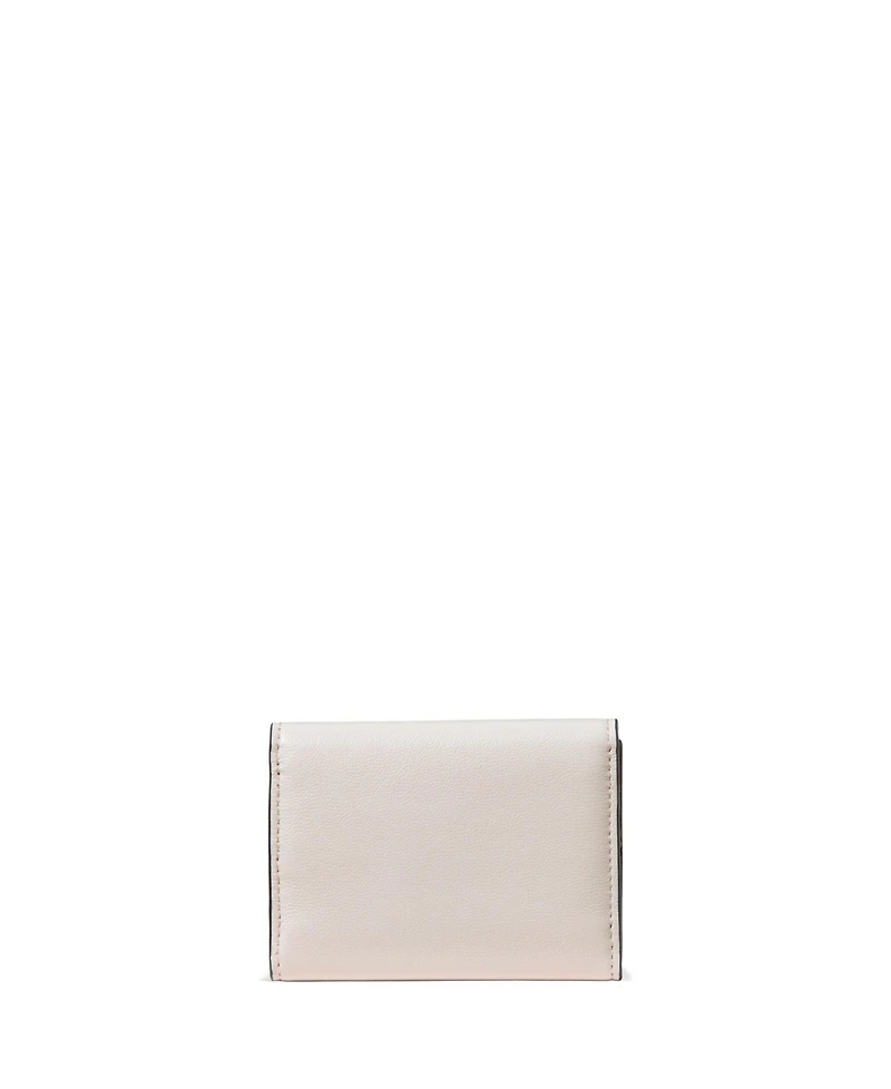 kate spade new york Halo Fine Grain Leather Trifold Wallet