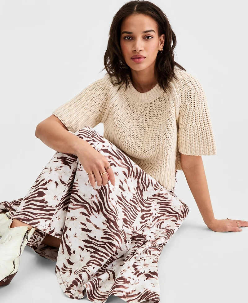 Free People Women's Crewneck Sweater