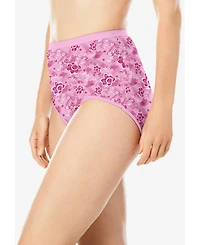 Woman Within Women's Within Modern Cotton Spandex Brief 3-Pack