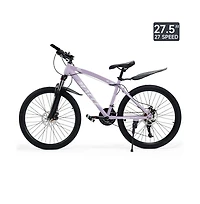 Artudatech 27.5-Inch 27-Speed Mountain Bike with Lock-Out Fork & Dual Disc Brakes for Versatile Riding