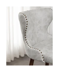 Streamdale Furniture Elegant Mid-Century Barstools with Button Tufted Backs