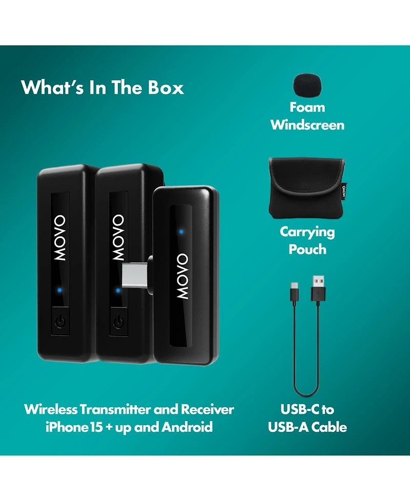 Movo Wireless Mini Uc Duo