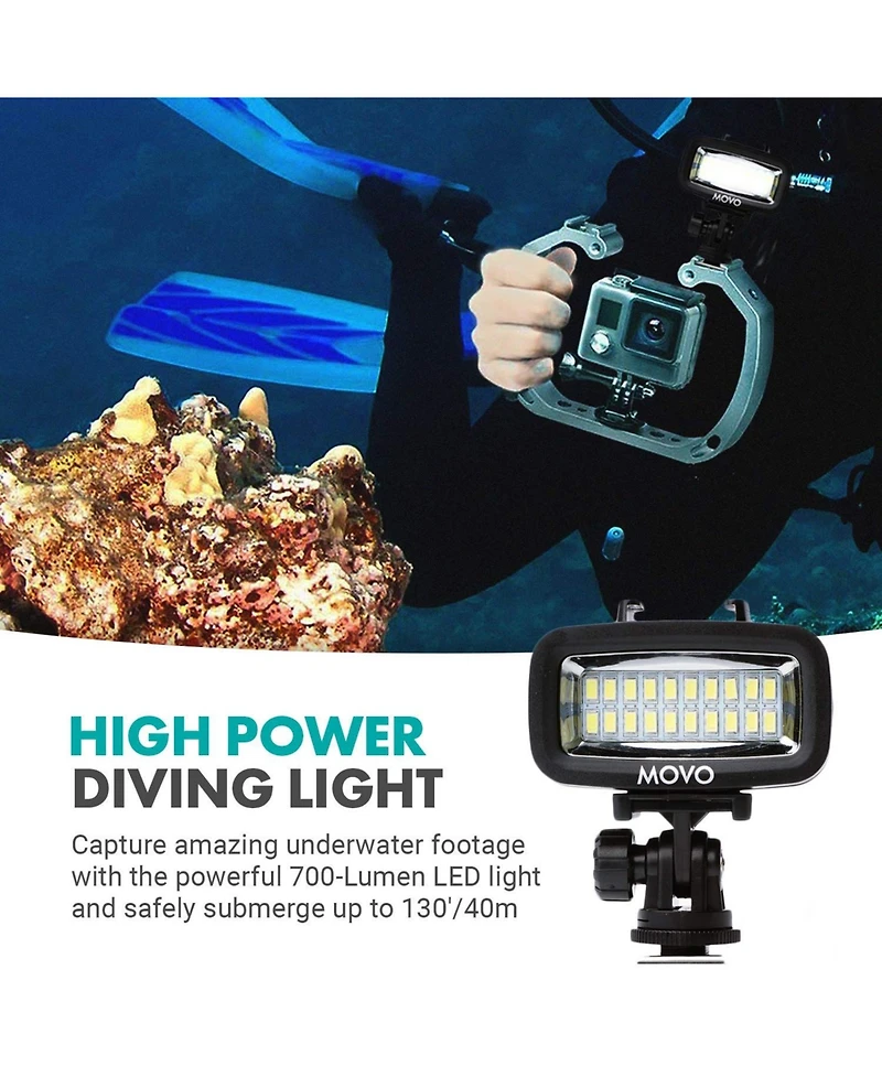 Movo Led-wp Underwater High-Power Led Video Light