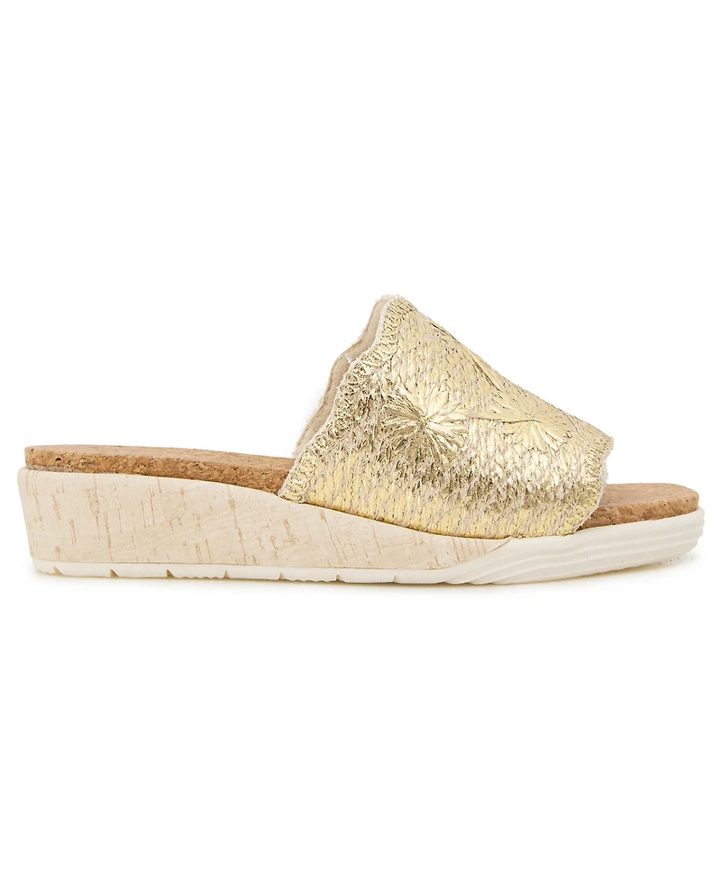 Jbu Women's Winnie Casual Wedge Sandals