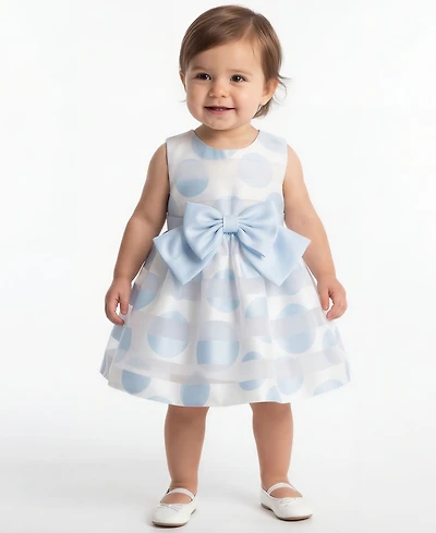 Bonnie Baby Girls' Polka Dot Party Dress and Bloomers