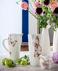 Bordallo Pinheiro Cloudy Butterflies By Claudia Schiffer Mugs, Set of 4