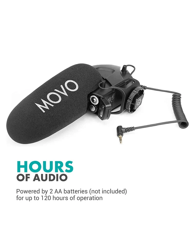 Movo VXR3031 Shotgun Microphone